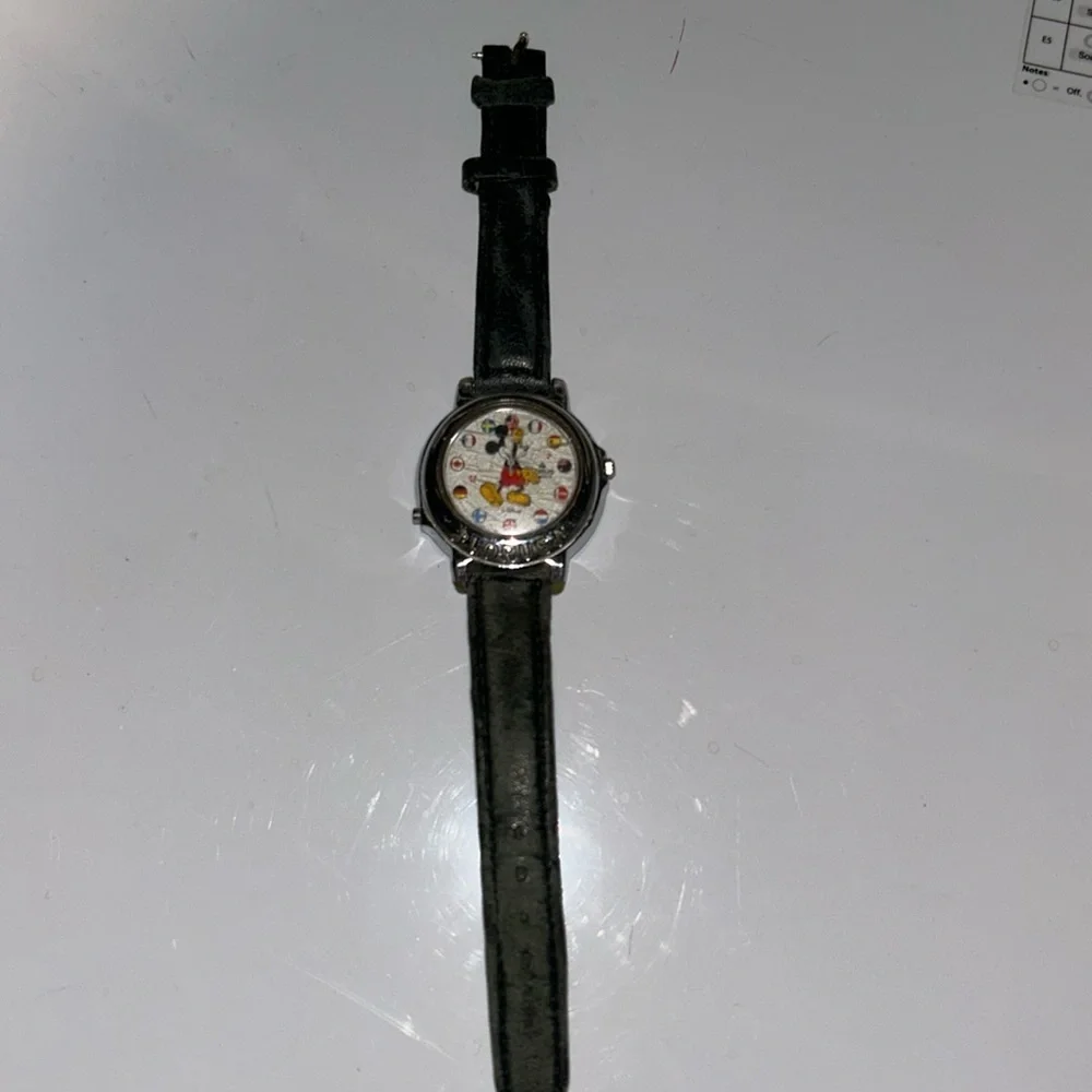 Musical Lorus Mickey Mouse World Flag Watch